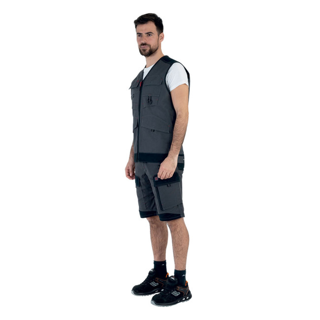 GILET TROWEL CHARCOAL / NOIR - Lafont