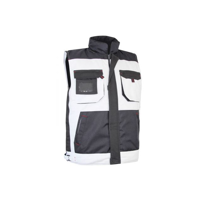 Bodywarmer type Schilder bicolor Wit/Nachtgrijs - PERCHE - LMA