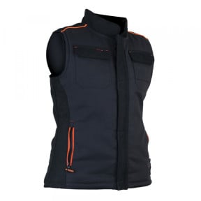 Bodywarmer bicolore femme Gris/Noir - MADISON - LMA
