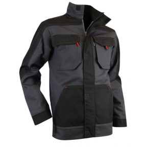 Veste de travail bicolore Gris Nuit/Noir - CERAMIQUE - LMA