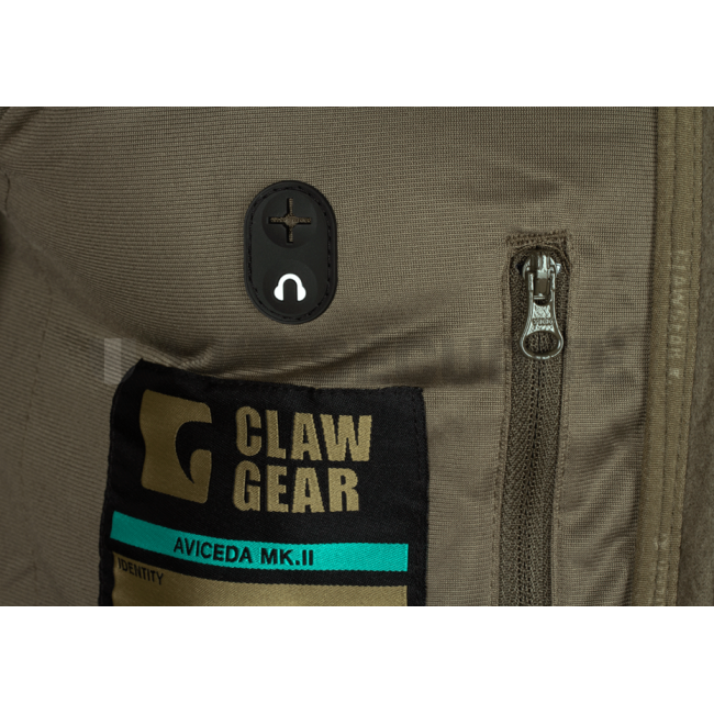 Sweat Zip Aviceda MK II Groen OD - Clawgear