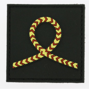 Galon velcro PVC PODCHORĄŻY ALPHA-UCZEŃ OFICER Żandarmeria - Cholet
