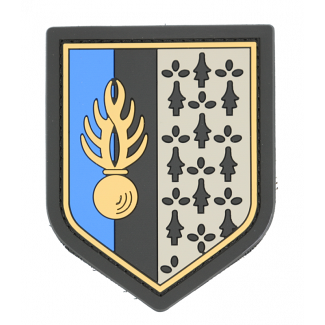 Ecusson PVC Gendarmerie Mobile Zone de Défense RENNES