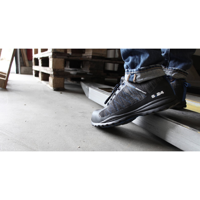 Veiligheidssneakers BELHARA Zwart S3 HI CI WR HRO SRA - S.24