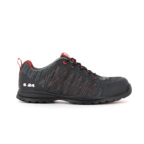 Baskets de sécurité SIROCCO Noir/Rouge S1P HRO HI CI SRA - S.24