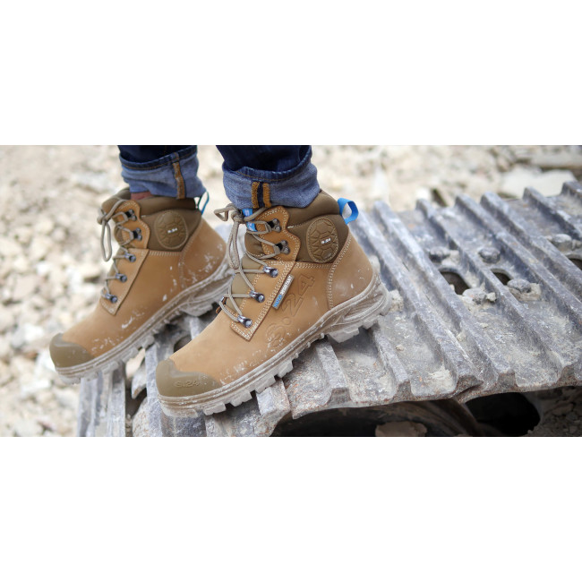 XPER TP Sicherheitsschuhe für das Baugewerbe, Beige, S3 - Gr. 24