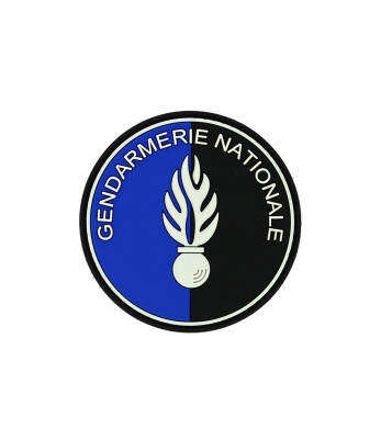 Patch PVC 3D gendarmerie nationale non-agréé - Vetsecurite