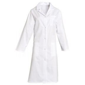 Blouse Blanche pressions manches longues - SNV