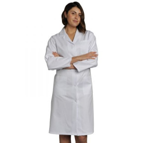 Blouse Blanche pressions manches longues - SNV