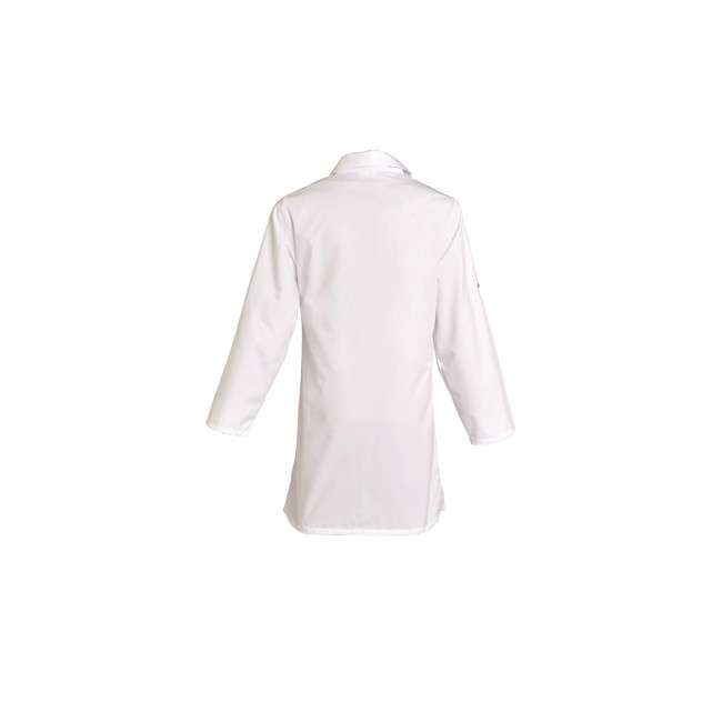 Tunique manches longues 100% coton BRITNEY Blanche - SNV