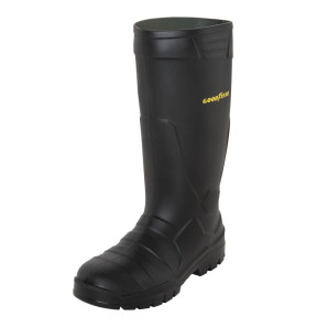 Lekkie i elastyczne buty z poliuretanu Czarne - GoodYear