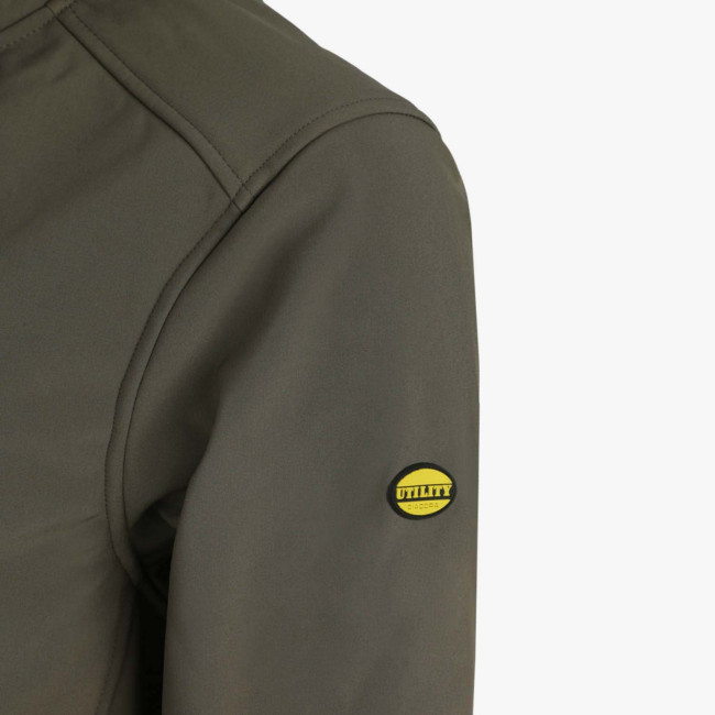 KURTKA SOFTSHELL SAIL ISO 13688:2013 ZIELONA MILITARY - Diadora