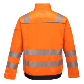 Veste de travail haute visibilité HV PW3 Orange/Noir T500 - Portwest