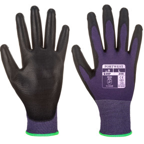PU-gecoate handschoen A195 Touchscreen Violet - Portwest