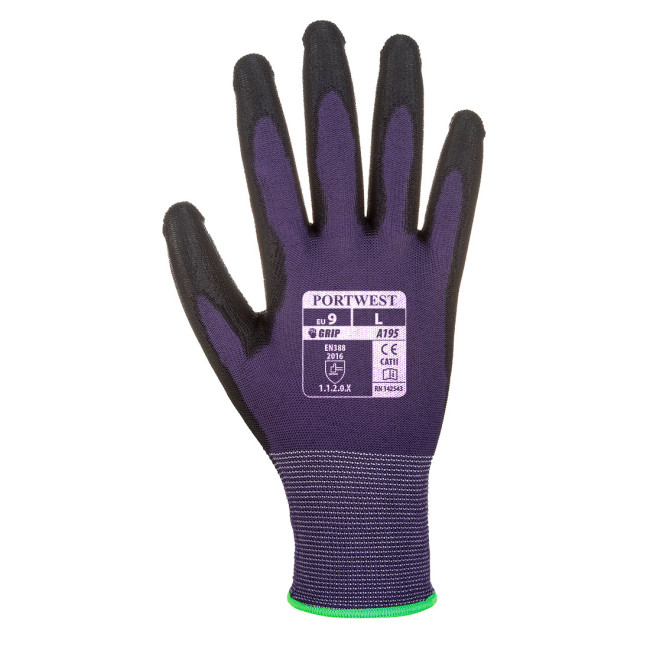 Gant enduit PU A195 Touchscreen Violet - Portwest