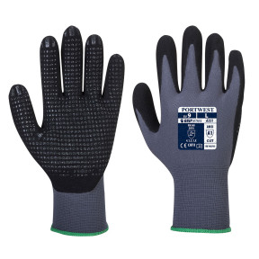 Handschoen DERMIFLEX PLUS A351 Grijs en Zwart - Portwest