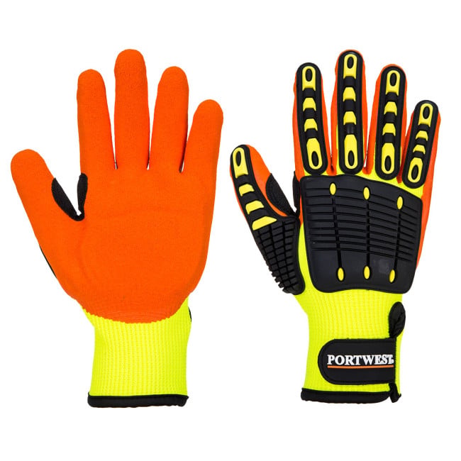 Gant Anti Impact Grip A721 Jaune/Orange - Portwest