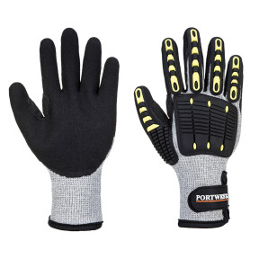 Gant Thermique Anti Impact et Anticoupure C A729 Gris/Noir - Portwest