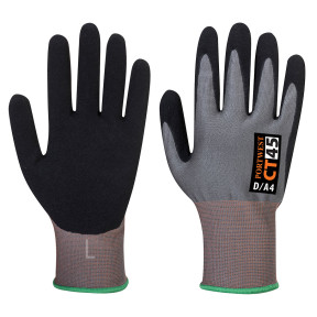 Gant Anticoupure niveau D avec mousse nitrile Gris/Noir - Portwest