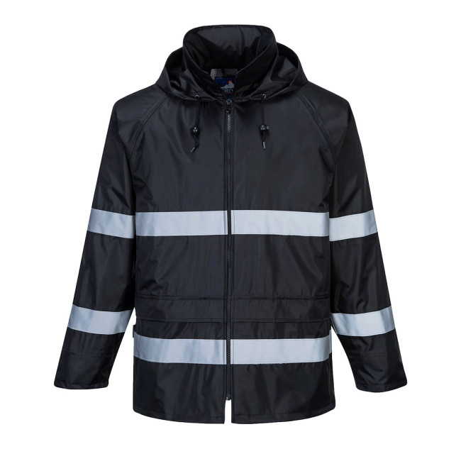Veste de pluie imperméable IONA Classic F440 Noir - Portwest