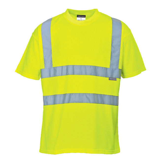 Warnschutz-T-Shirt S478 Eco-Serie Gelb - Portwest