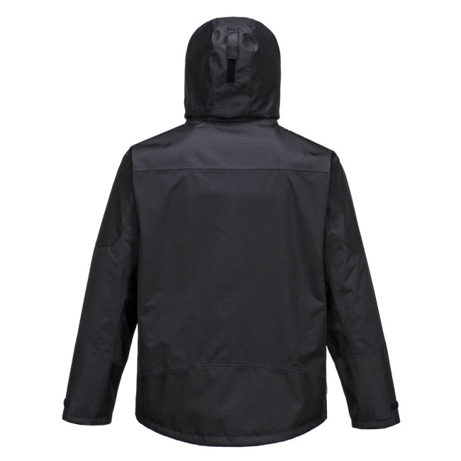 Parka 3 en 1 polaire amovible imperméable et repirant S553 Noir - Portwest