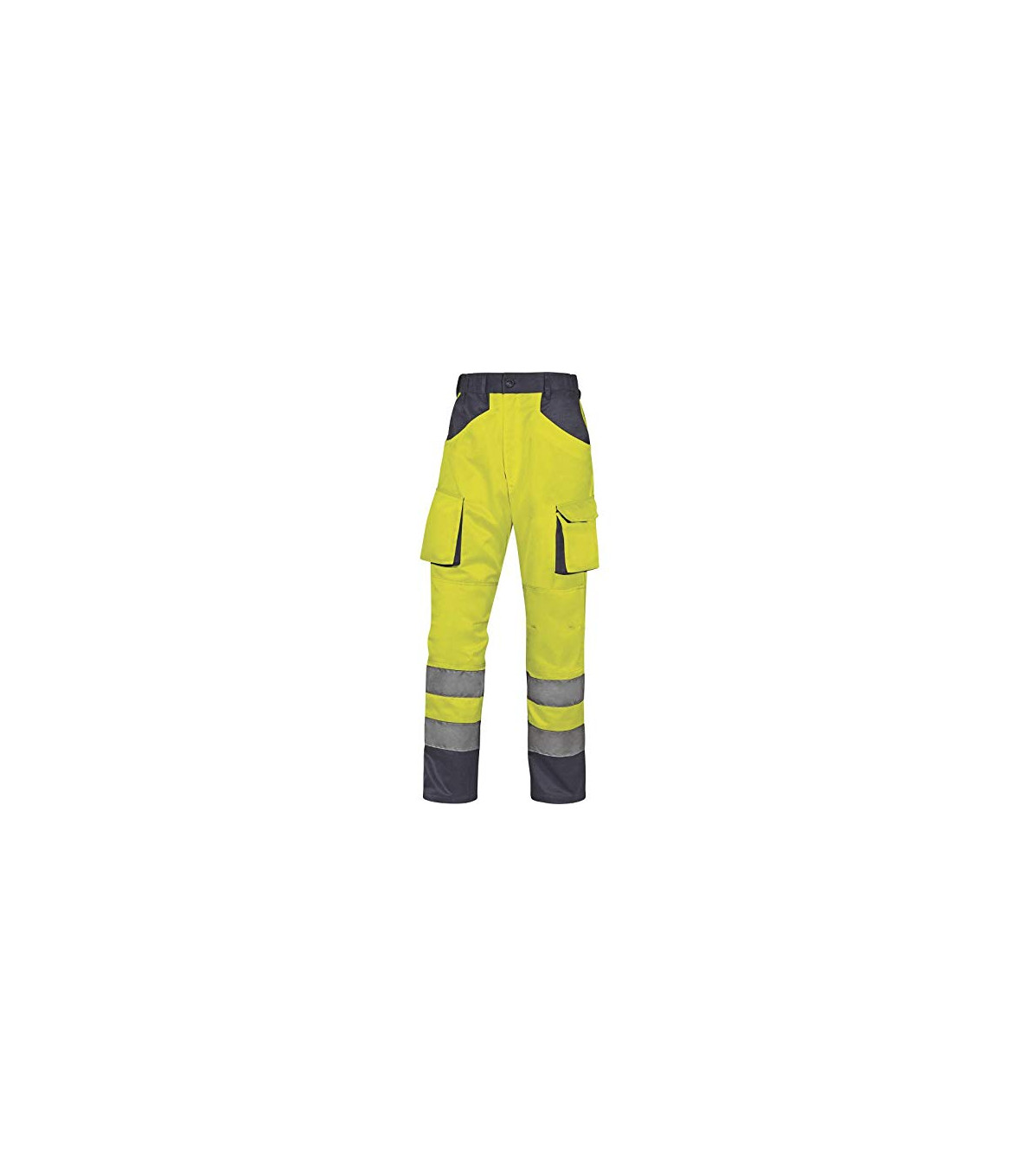 Veste de travail Haute visibilité jaune fluo et bleu bugatto A. Lafont -  Vêtements Haute visibilité 