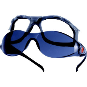 POLYCARBONAT-MONOBLOCK-BRILLE Getönt - DELTA PLUS