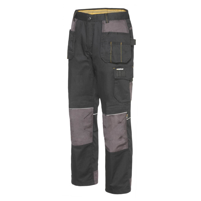 Arbeitsshorts Skilled OPS mit Cordura-Verstärkung Schwarz/Grau - Caterpillar