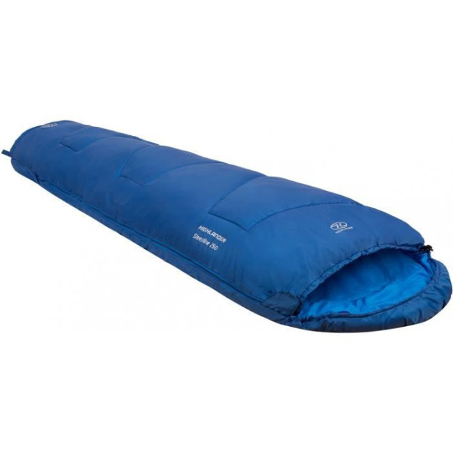 Śpiwór Mumia Sleepline 250 Niebieski - Highlander