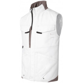 GILET MATELASSÉ WHITE AND PRO BLANC - MOLINEL