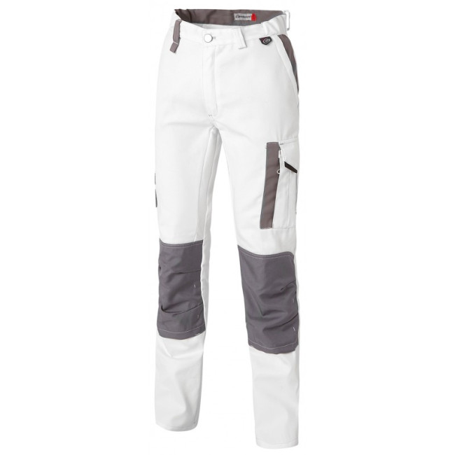PANTALON GEN WHITE AND PRO BLANC/GR - MOLINEL