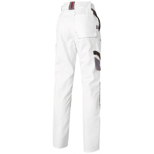 PANTALON GEN WHITE AND PRO BLANC/GR - MOLINEL