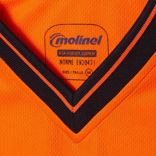 T-SHIRT MC HV LUK-LIGHT ORANGE/MARI - MOLINEL