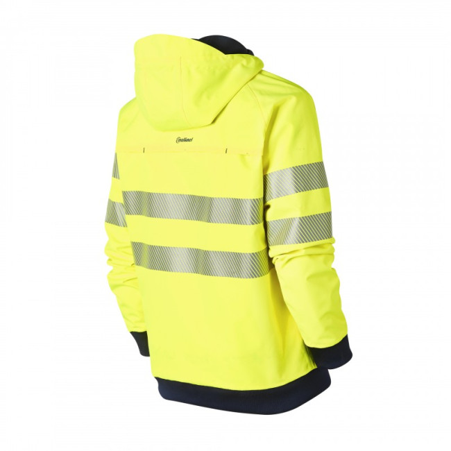 WETTERFESTE WARNSCHUTZ-WINDJACKE GELB/MARINE - MOLINEL