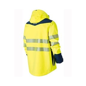 SOFTSHELL WEER HV GEEL/MARINE - MOLINEL