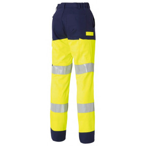 PANTALON HV LUKLIGHT JAUNE/MARINE - MOLINEL