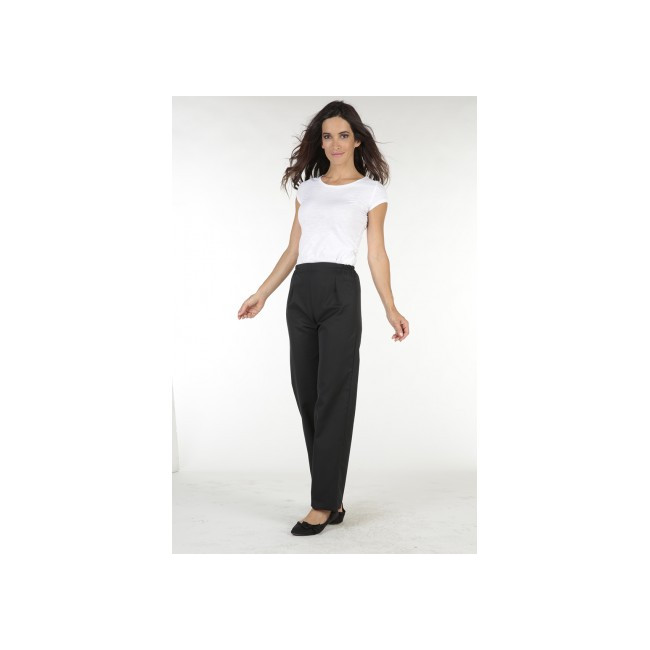 PANTALON FEMME VICTOR PC VICTOR  NOIR - HASSON