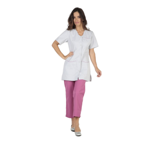 TUNIQUE FEMME LAURIE MANCHES COURTES PC LAURIE MC GRIS PERLE - HASSON