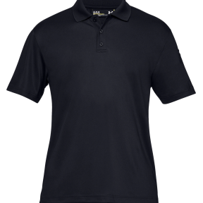 UA TACTICAL PERFORMANCE POLO HOMME NOIR - Under Armour