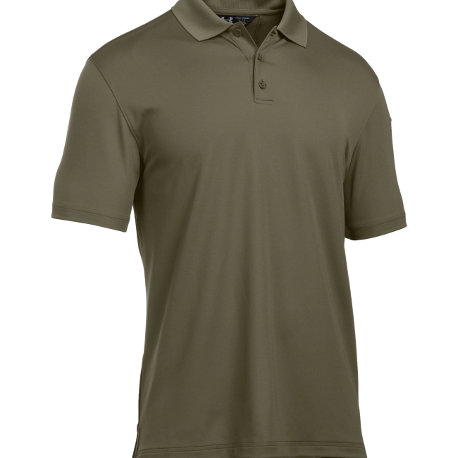 POLO TACTICAL PERFORMANCE HOMME VERT OLIVE - Under Armour