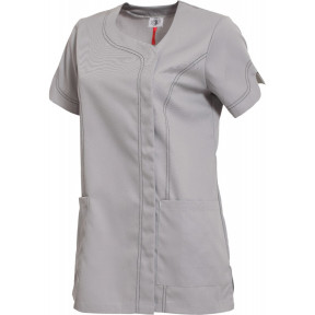 TUNIQUE FEMME NATACHA RAFRAICHISSANTE MC PLYOCE NATACHA GRIS ACIER/NOIR - HASSON
