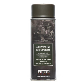Militaire verfspray Olive Drab 400 ml - Fosco Industries