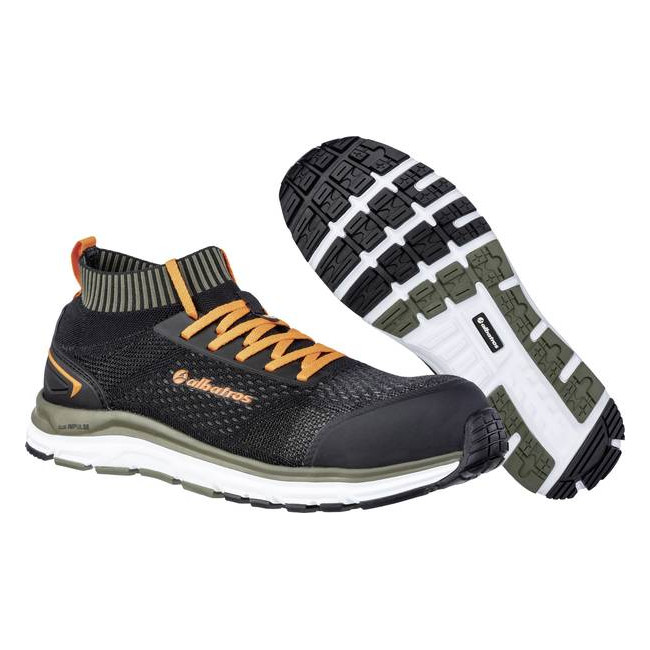 Buty bezpieczeństwa ULTIMATE IMPULSE OLIVE LOW S1P ESD HRO SRA - Albatros