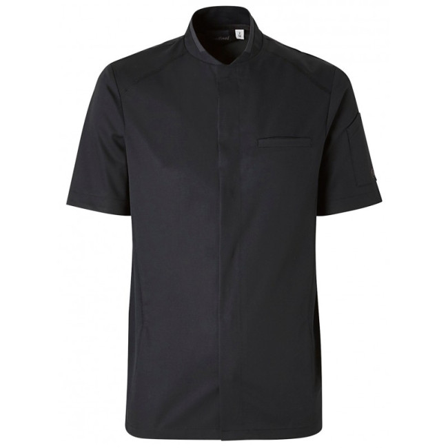 VESTE HOMME MANCHES COURTES BLACKSTITCH NOIR - MOLINEL