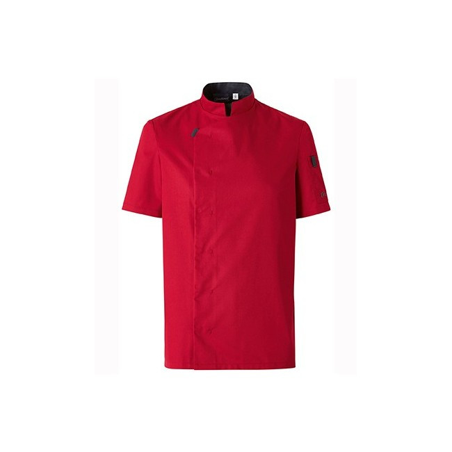 HERREN-KURZARMWESTE SHADE RUBIN-ROT - MOLINEL