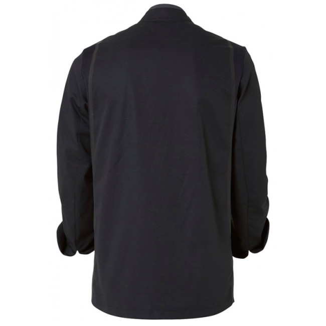 HERENJAS LANGE MOUWEN BLACKSTITCH ZWART - MOLINEL