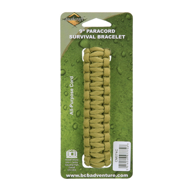 Paracord żelazna klamra 9 cali coyote CM074C - BCB