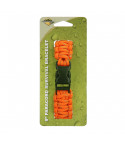 Bracelet Paracorde 9 pouces Orange CM073OR - BCB