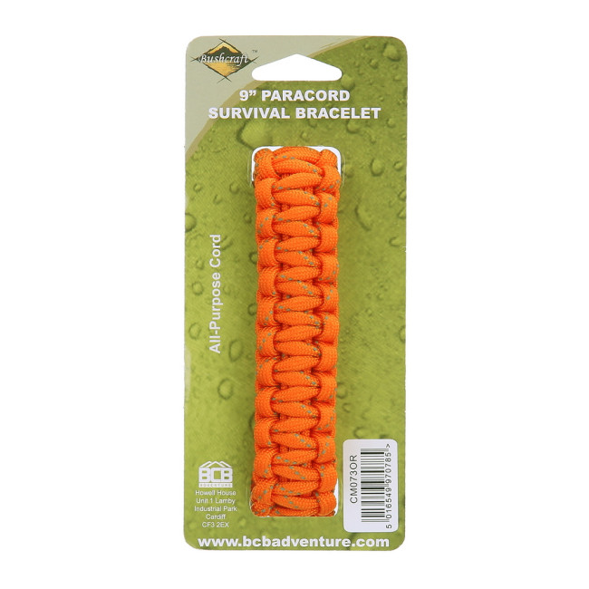 Paracord 9 inch orange CM073OR - BCB